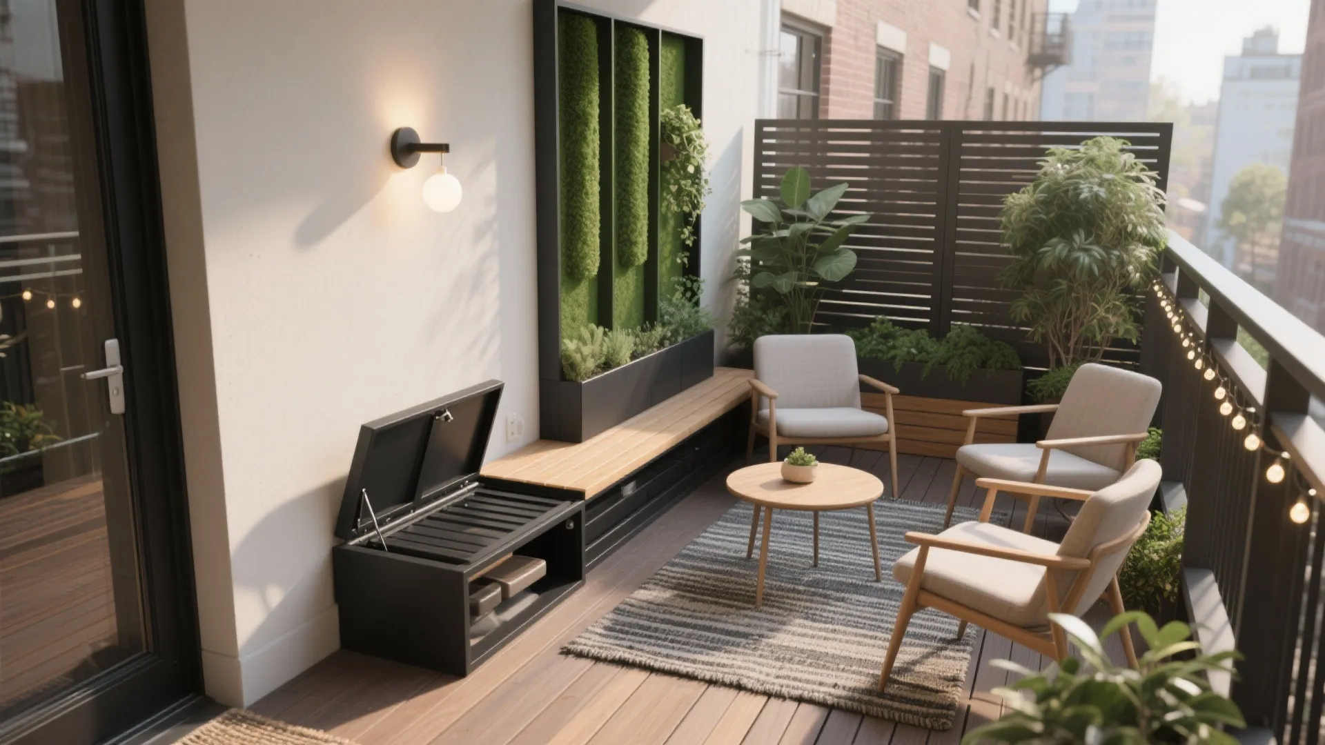10 Feet Balcony Design: 5 Smart Ideas: Small-space balcony ideas from a senior interior designer—5 data-backed inspirations that make 10 feet feel spacious