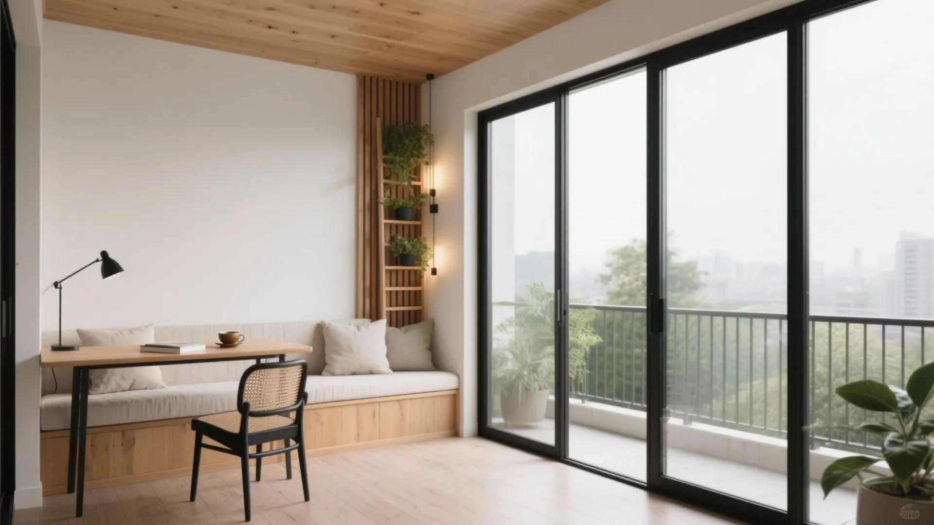 5 Smart Ideas for 10x10 Balcony Room Design: Transform a 100 sq ft balcony into a cozy multipurpose room with layout, light, storage, and style.