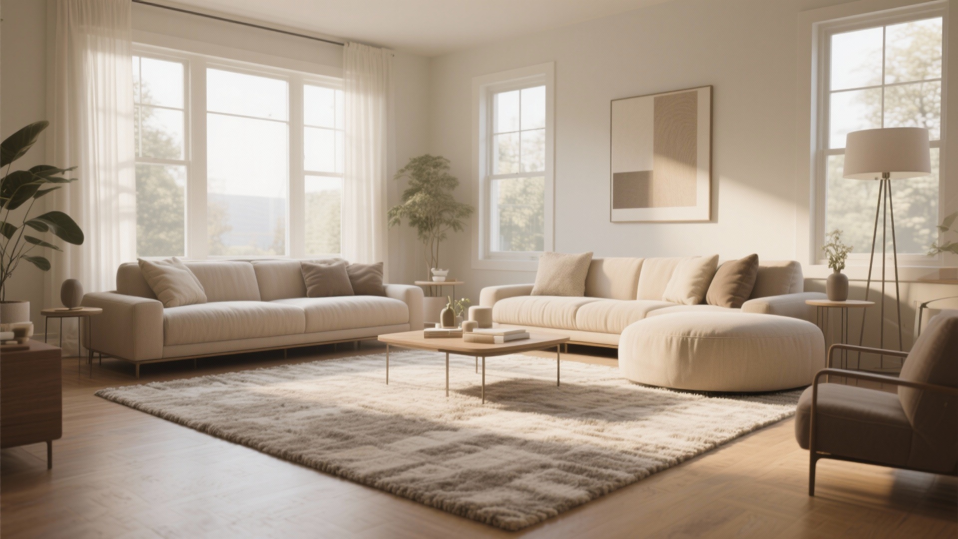 5 Creative 10x10 Rug Ideas for Living Room