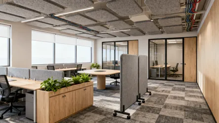 1200 sq ft office design: 5 smart ideas that work