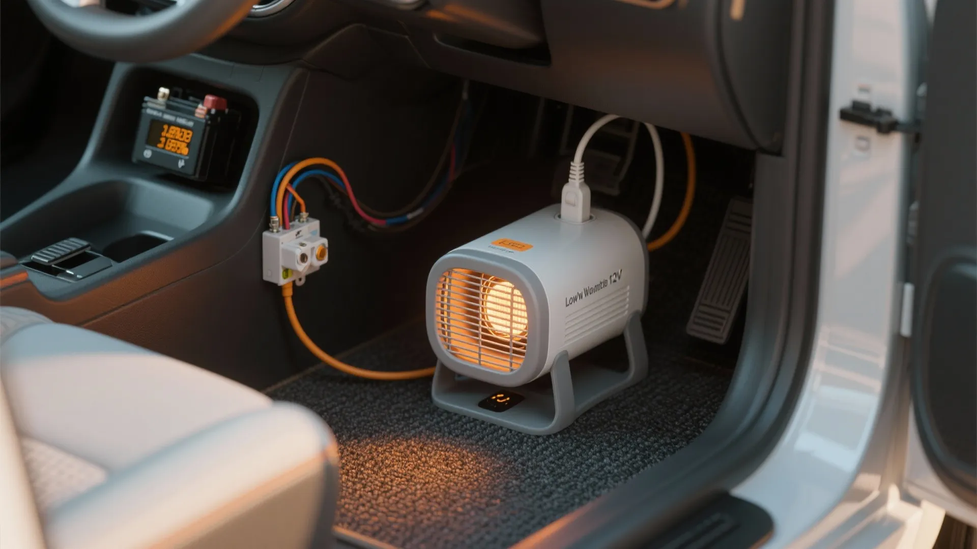 1. Low-wattage 12V ceramic heaters