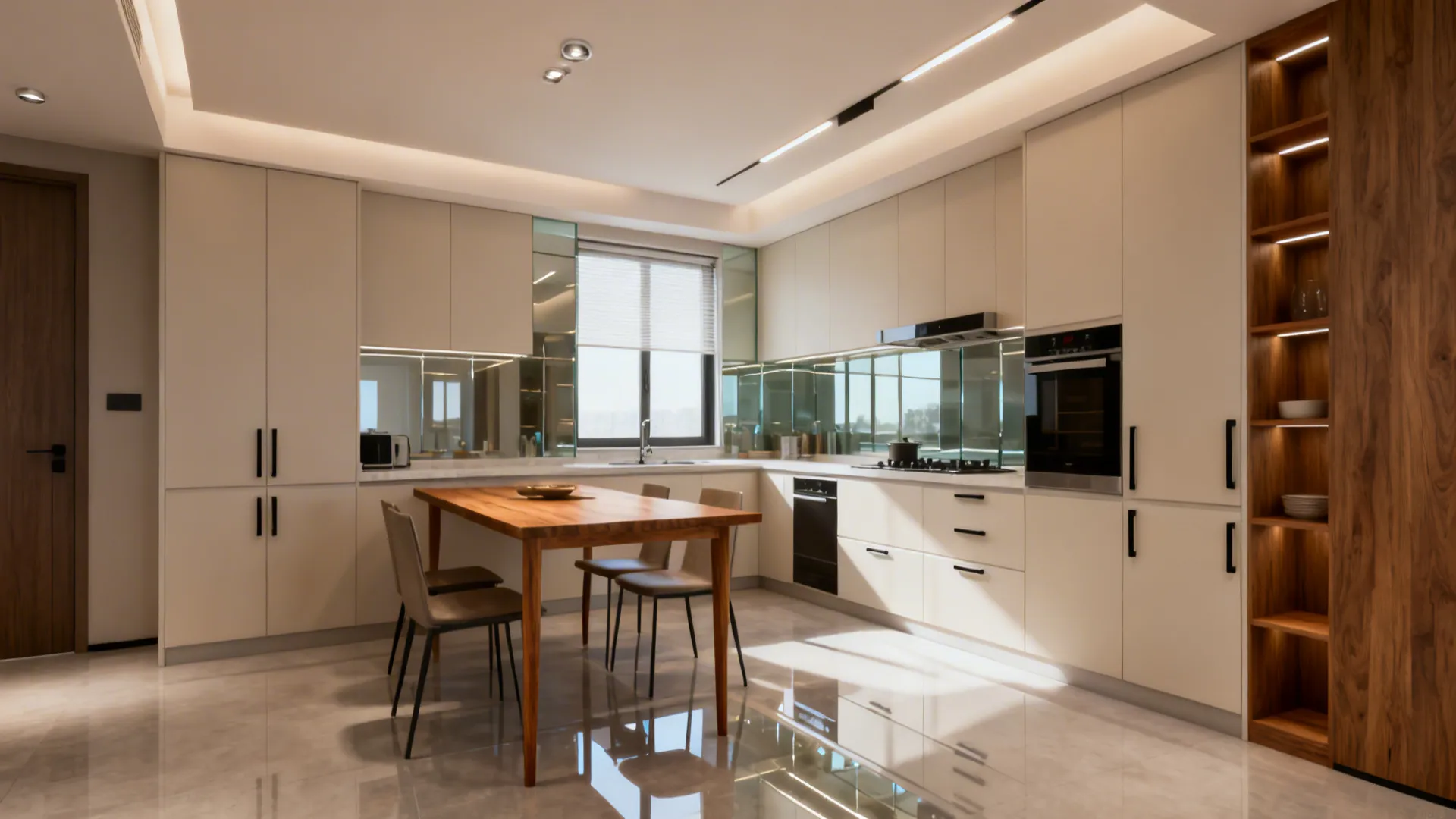 5 Small Kitchen Design Ideas in AutoCAD for a 12x12 Room