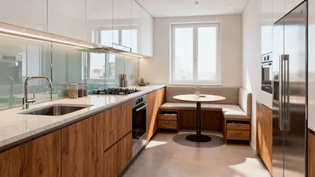 5 Small Kitchen Design Ideas in AutoCAD