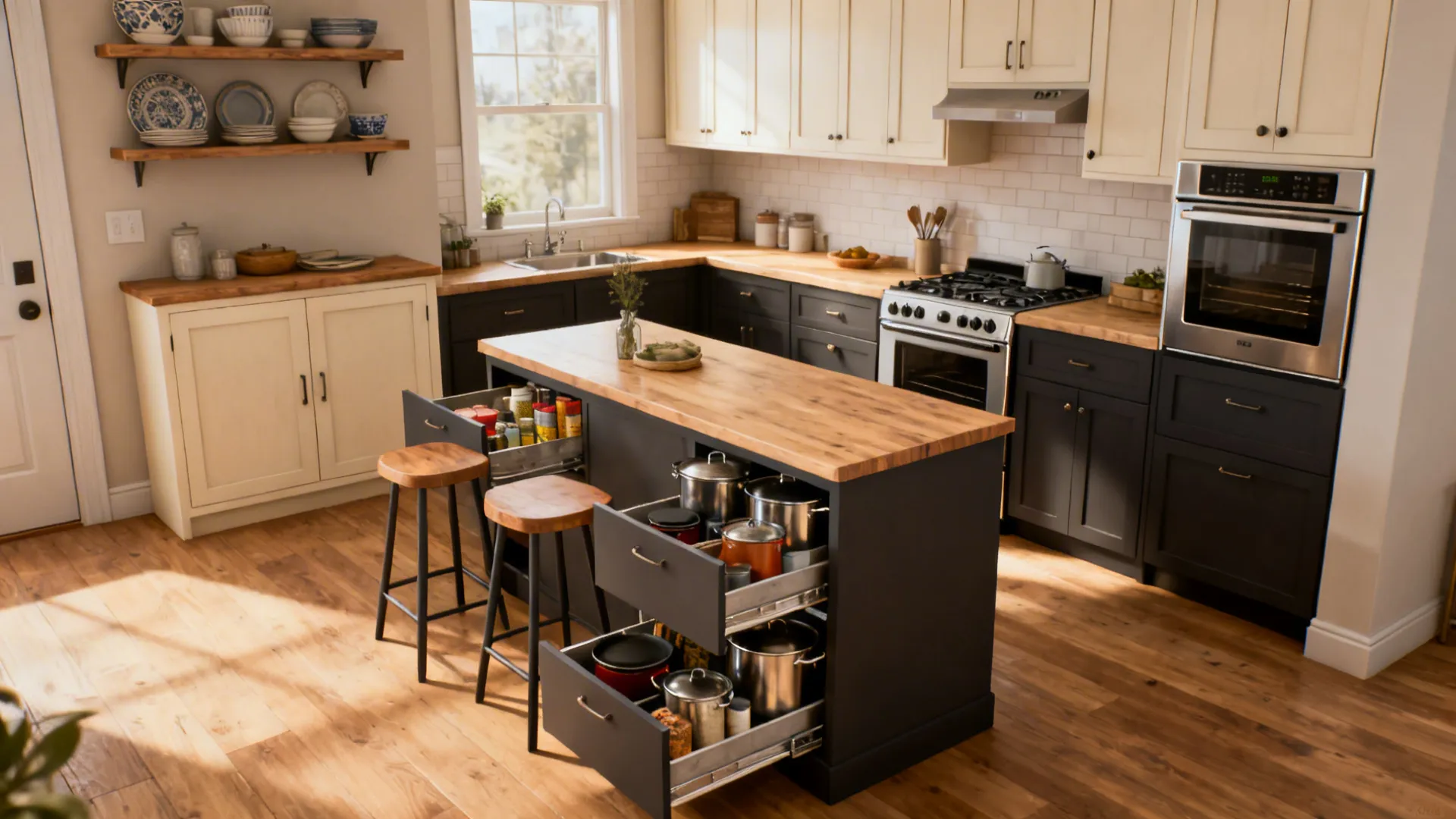 Make a 12x12 Kitchen Work: 5 Small Kitchen Ideas