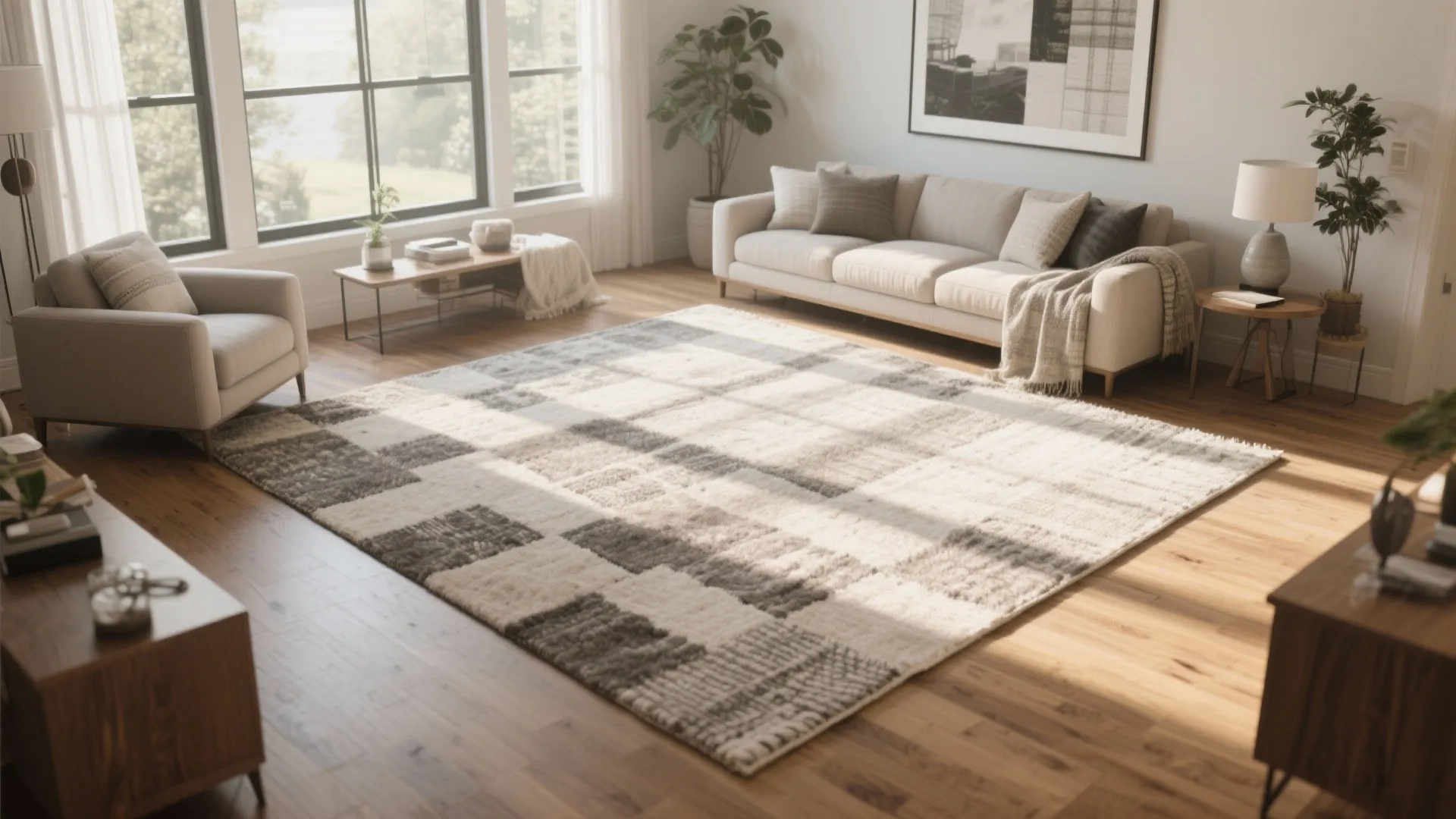 10 Inspiring Ways to Style 12x12 Area Rugs for Living Rooms: Transform your living space with these personal, expert-backed ideas for styling a 12x12 area rug