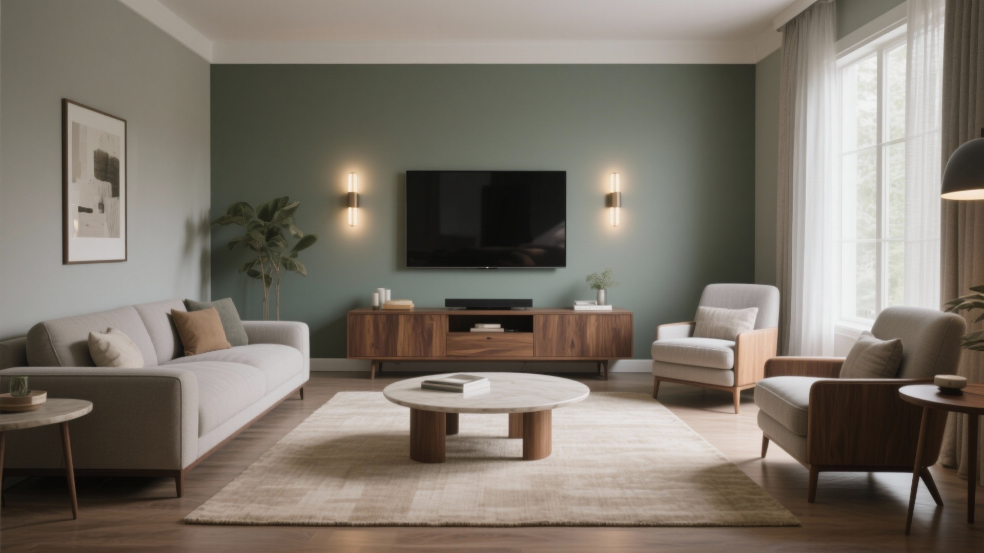 12x12 Living Room Layout Ideas with TV