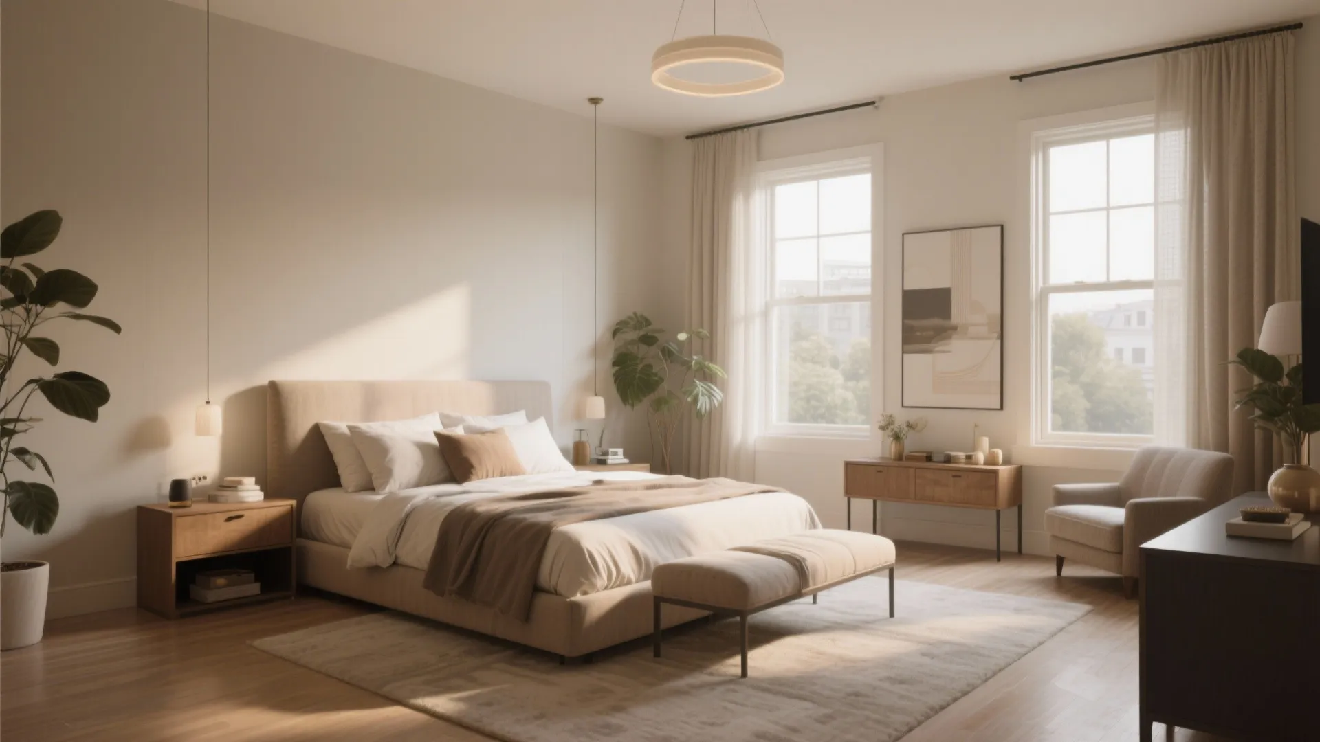 12x14 Bedroom Layout Ideas for a King Bed: Make Every Inch Count