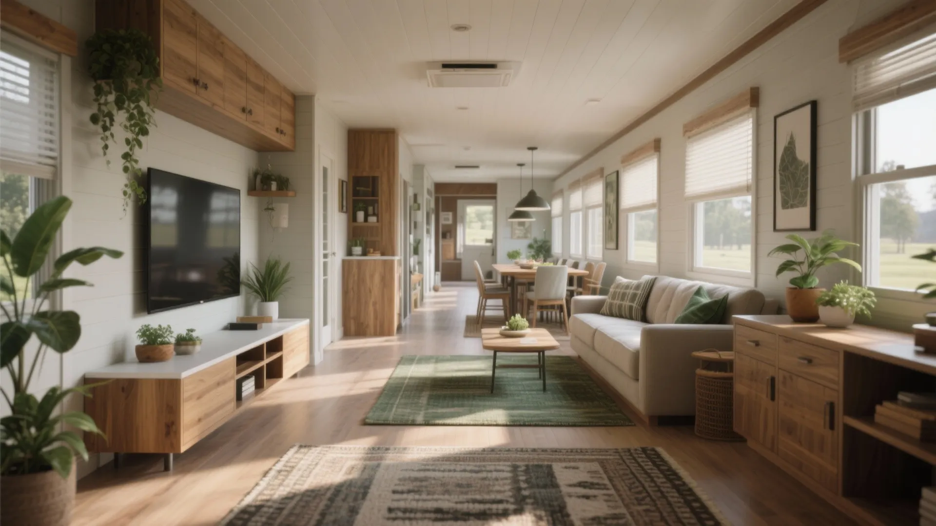 14x70 2-Bed 2-Bath Mobile Homes: 5 Design Ideas: Smart, livable design tips for 14 x 70 2 bedroom 2 bath mobile homes based on real projects