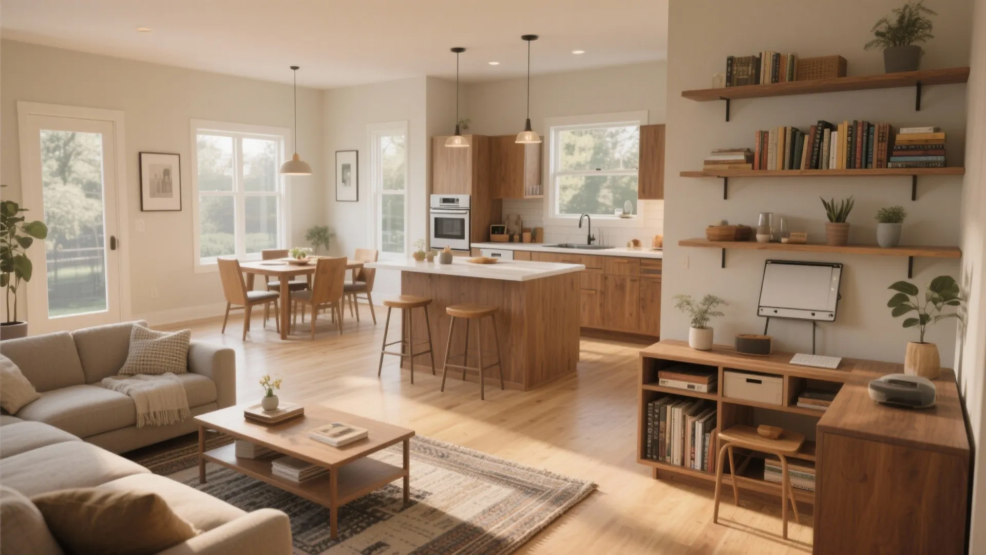 1500 sqft 3-Bedroom Ideas