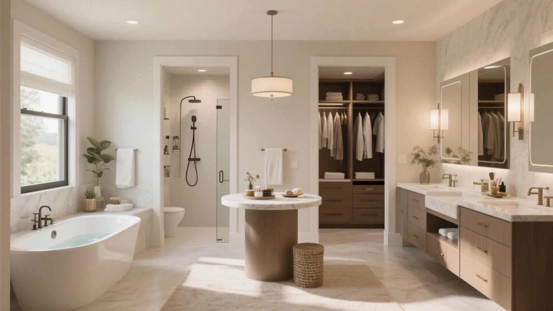 10 Master Bathroom & Closet Ideas for 15x11 ft: Creative ways to make your 15x11 ft master bathroom + closet feel luxurious and functional