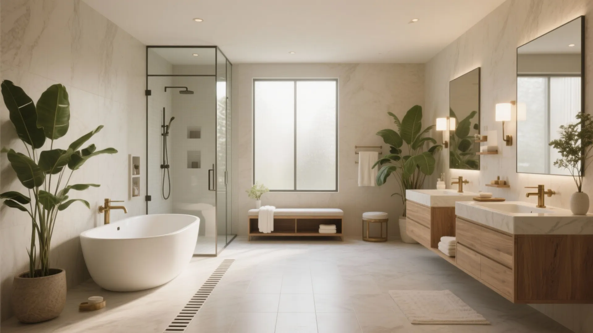 15x15 Bathroom Renovation: 5 Smart Ideas: Make the most of a 15 x 15 foot bathroom with roomy, stylish and practical renovation ideas