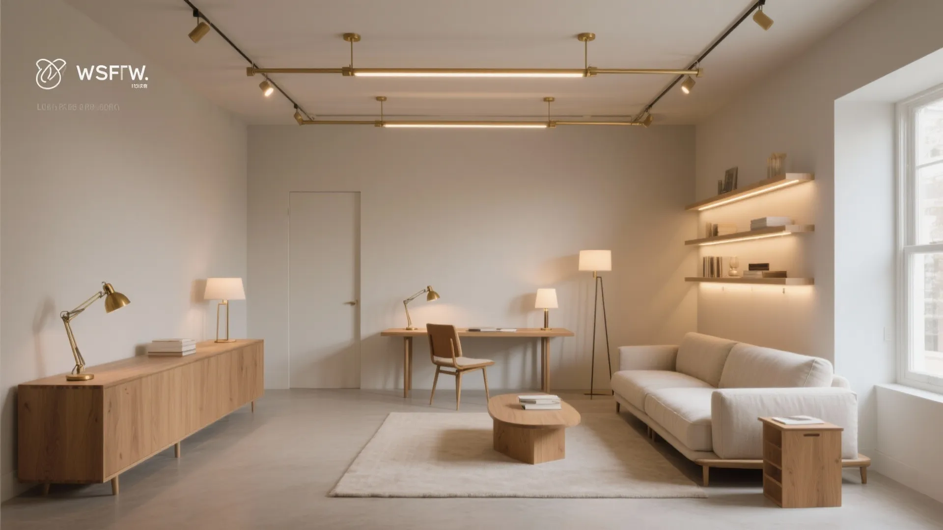 3) Light Layering and Color That Expand Space