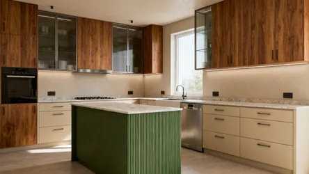 5 Smart Kitchen Cabinet Designs for 160 Sqft