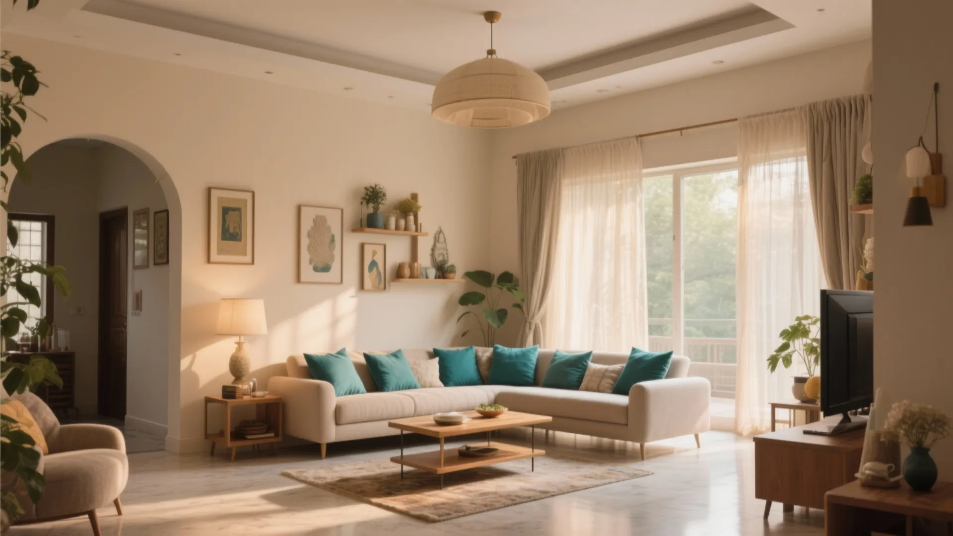 16x16 Hall Interior Design Ideas for Indian Homes: Maximizing Your Small Hall with Creative Solutions