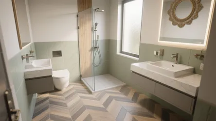 16 x 16 Bathroom Tile — 5 Design Ideas