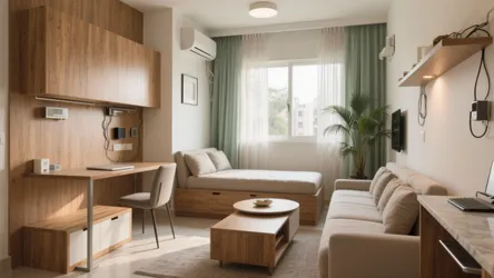 5 Smart Design Ideas for a 1 BHK in Andheri East