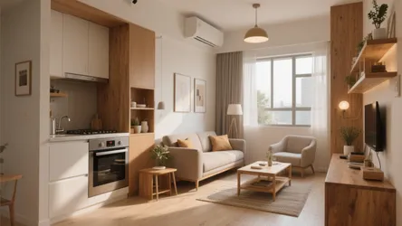 5 Creative 1 BHK Apartment Design Ideas