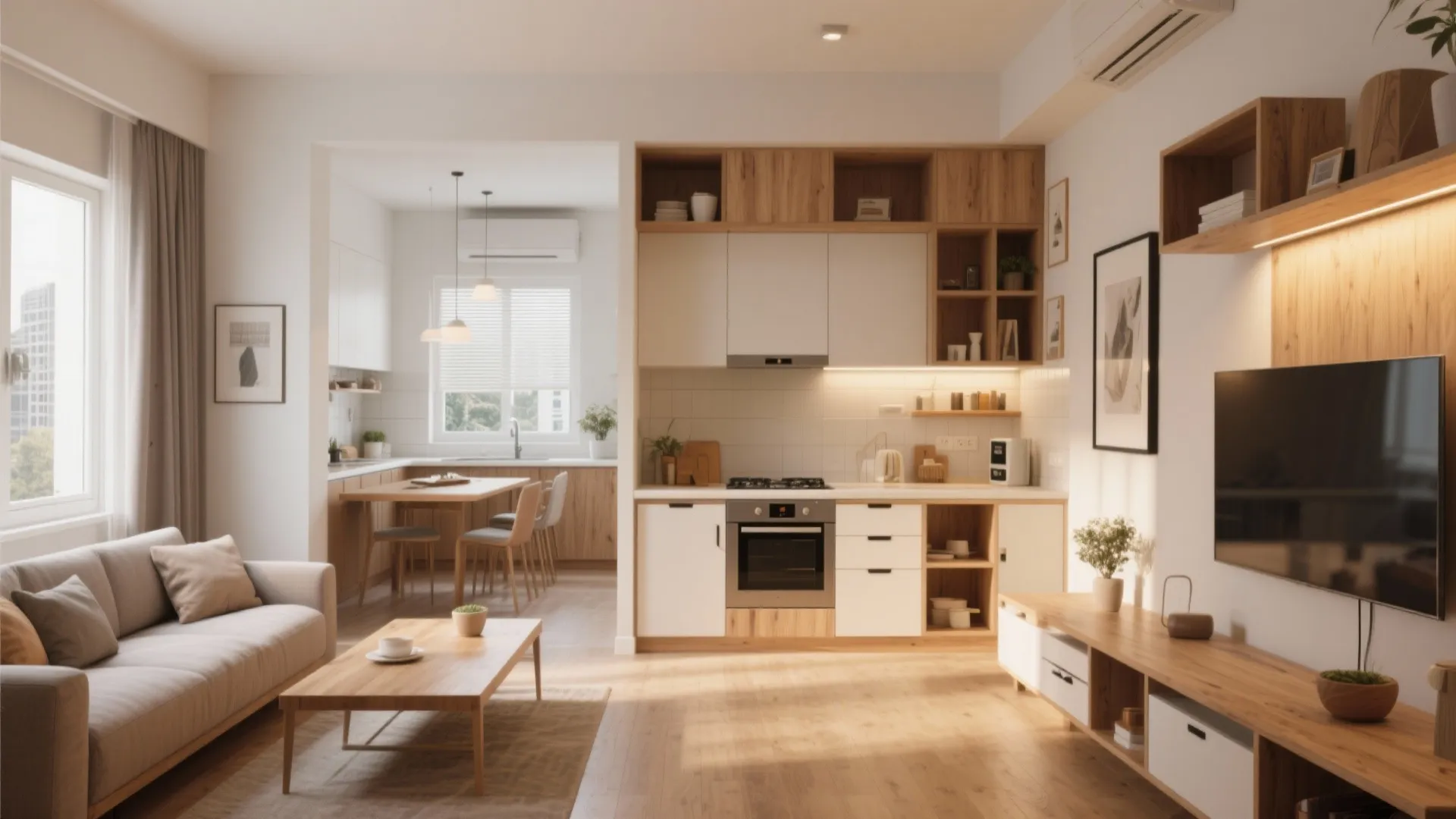 5 Smart 1 BHK Flat Design Ideas: Creative & Practical Tips to Transform Small Spaces