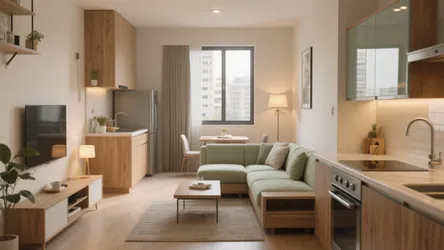 1 BHK Apartment Design: 5 Smart Space Ideas