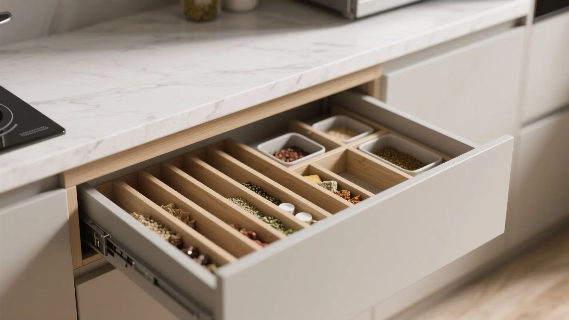 Minimalist Kitchen Storage That Actually Fits a 1 BHK