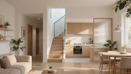 1 BHK duplex house plan: 5 space-smart ideas