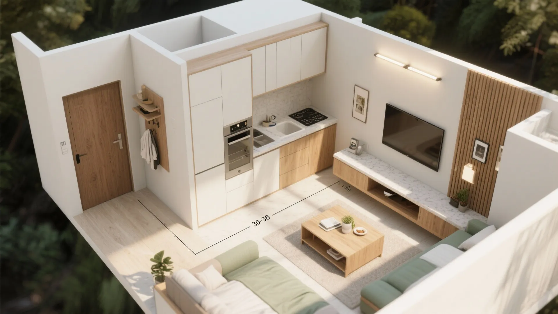 Putting It All Together: A Simple 1 BHK Flow