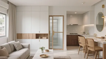 1 BHK Flat in Haridevpur: 5 Smart Design Ideas