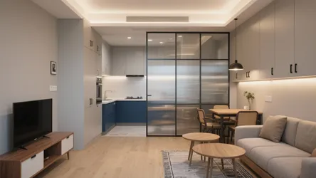 5 Design Ideas for a 1 BHK flat in apartment