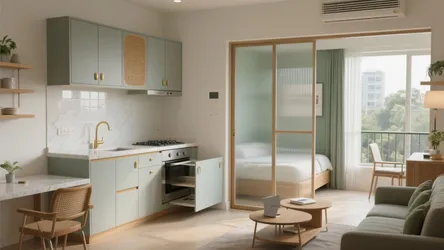 1 BHK Flat in Marathahalli: 5 Smart Design Ideas