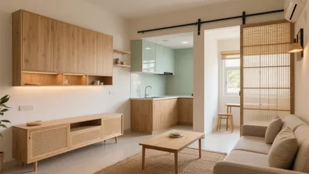 5 Design Ideas for a 1 BHK Flat in New Town Kolkata