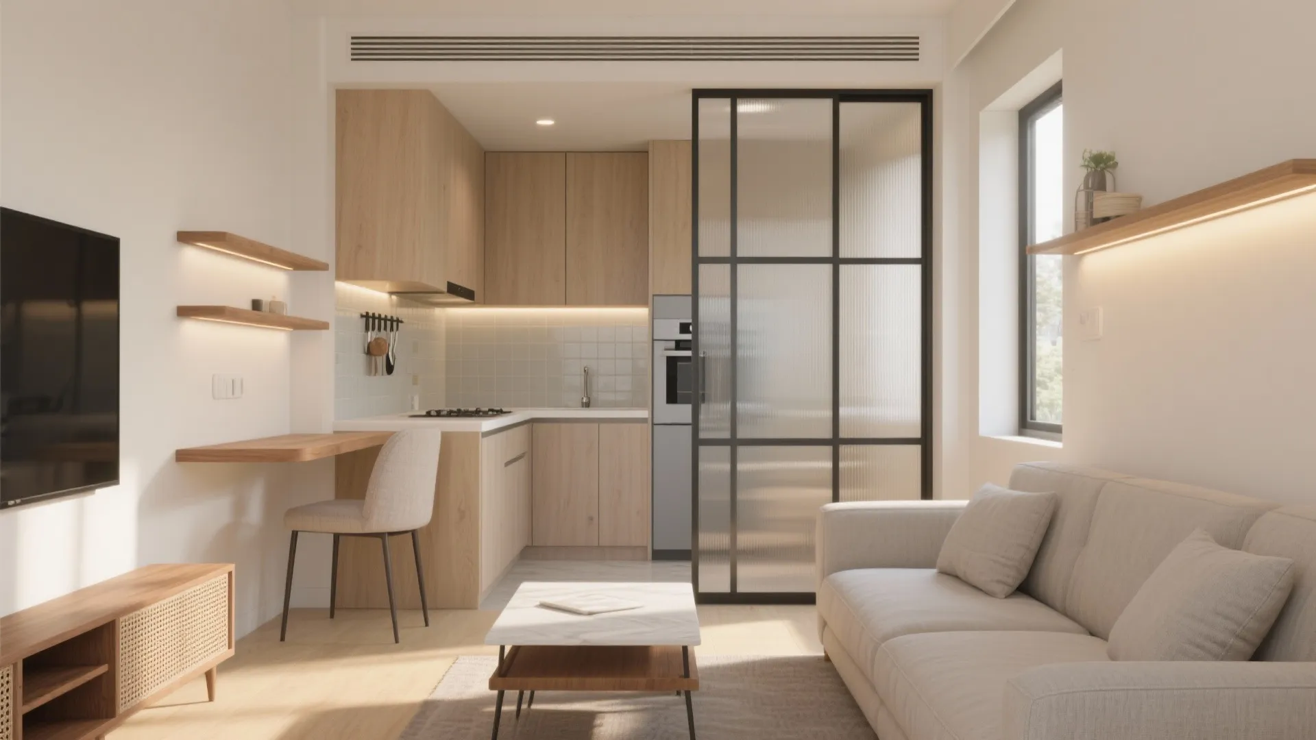 5 Smart Design Ideas for a 1 BHK Home: A senior interior designer’s real-world playbook to maximize light, storage, and comfort in small spaces.