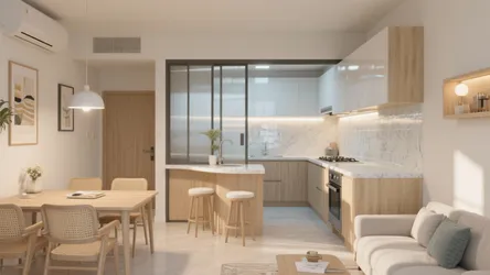 1 BHK Apartment in Navi Mumbai: 5 Design Ideas