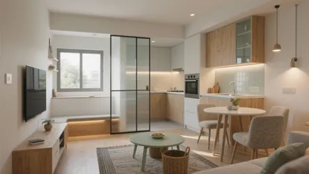 1 BHK Interior Design Photos: 5 Smart Ideas