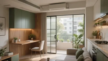 1 BHK with Study Room: 5 Smart Design Ideas