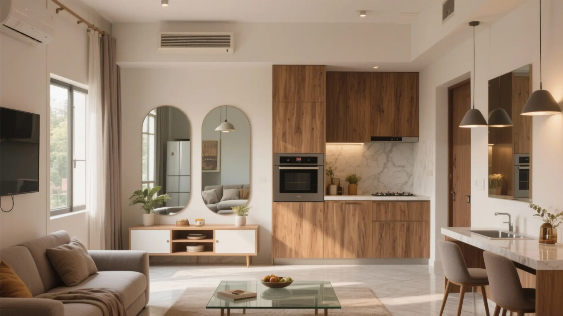 5 Creative 1 BHK Indian Room Interior Design Ideas: Smart space-saving tips for small Indian homes inspired by my real projects