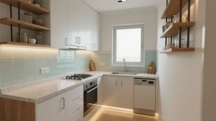 1 BHK Home: 5 Smart Kitchen Design Ideas