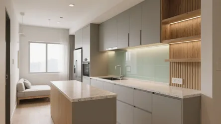 1 BHK Studio Apartment: 5 Smart Kitchen Design Ideas