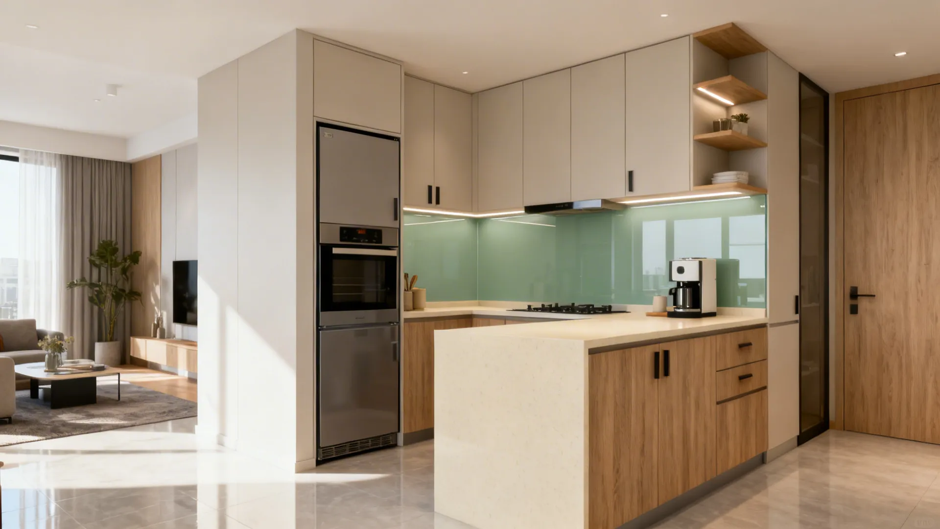 Small 1 BHK Kitchen Design: 5 Smart Ideas