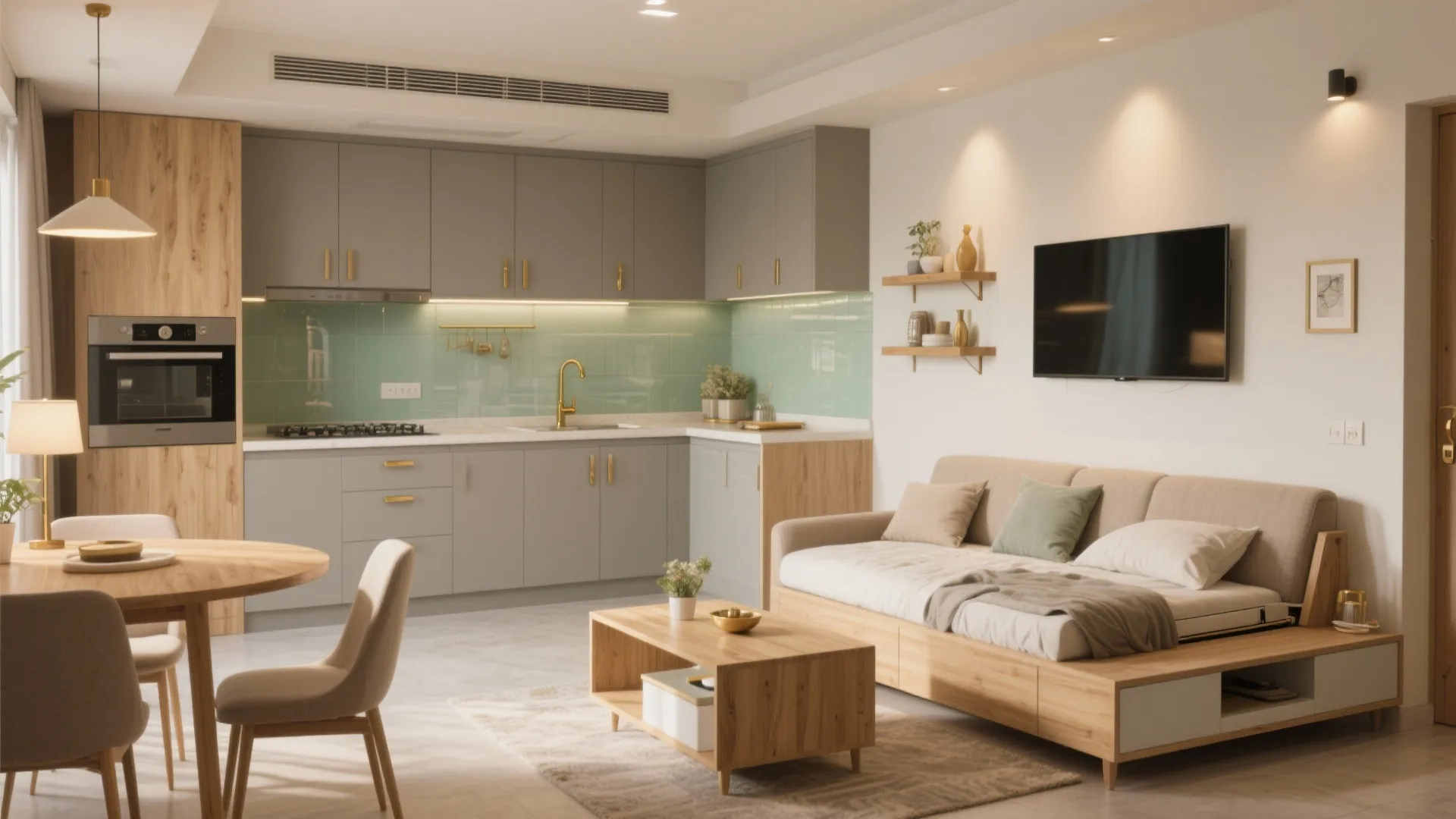 5 Design Ideas for a 1 BHK Flat in Kandivali West: A Mumbai designer’s small-space playbook with data-backed tips