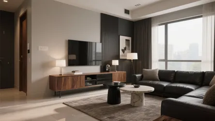 5 Ideas for a 1 BHK Luxury Flat Male