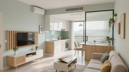 1 BHK Flat in Marathahalli: 5 Smart Design Ideas