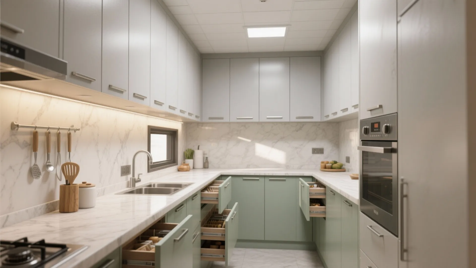 Minimalist Kitchen Storage