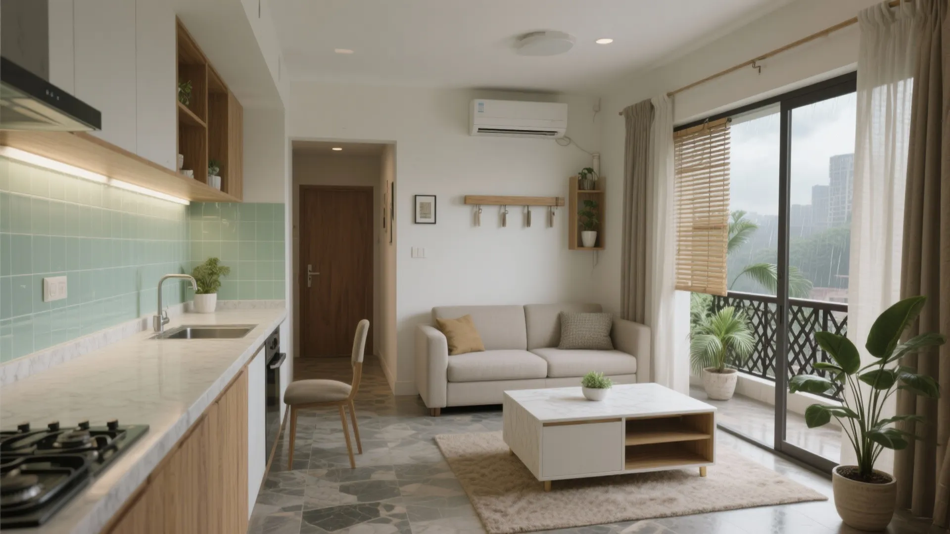 5 Smart Design Ideas for a 1 BHK Flat in Nagpur: Real-world tips from a senior interior designer to make a compact Nagpur home cooler, brighter, and more functional—without breaking your budget