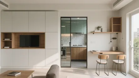 1 BHK Flat in New Mumbai: 5 Smart Design Ideas