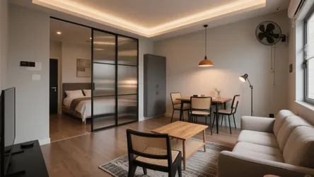 1 BHK Apartment Design: 5 Smart Space Ideas