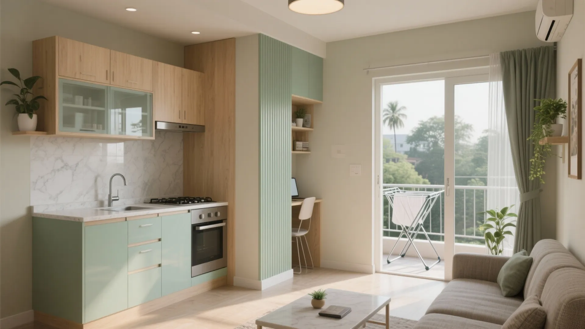 5 smart ideas for a 1 BHK flat in Sholinganallur: My 10-year playbook to make a compact Chennai home feel bigger, brighter, and more functional—without losing personality