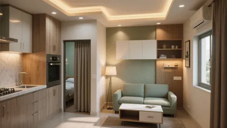 1 BHK Interior Design Cost: 5 Smart Ideas to Save Big