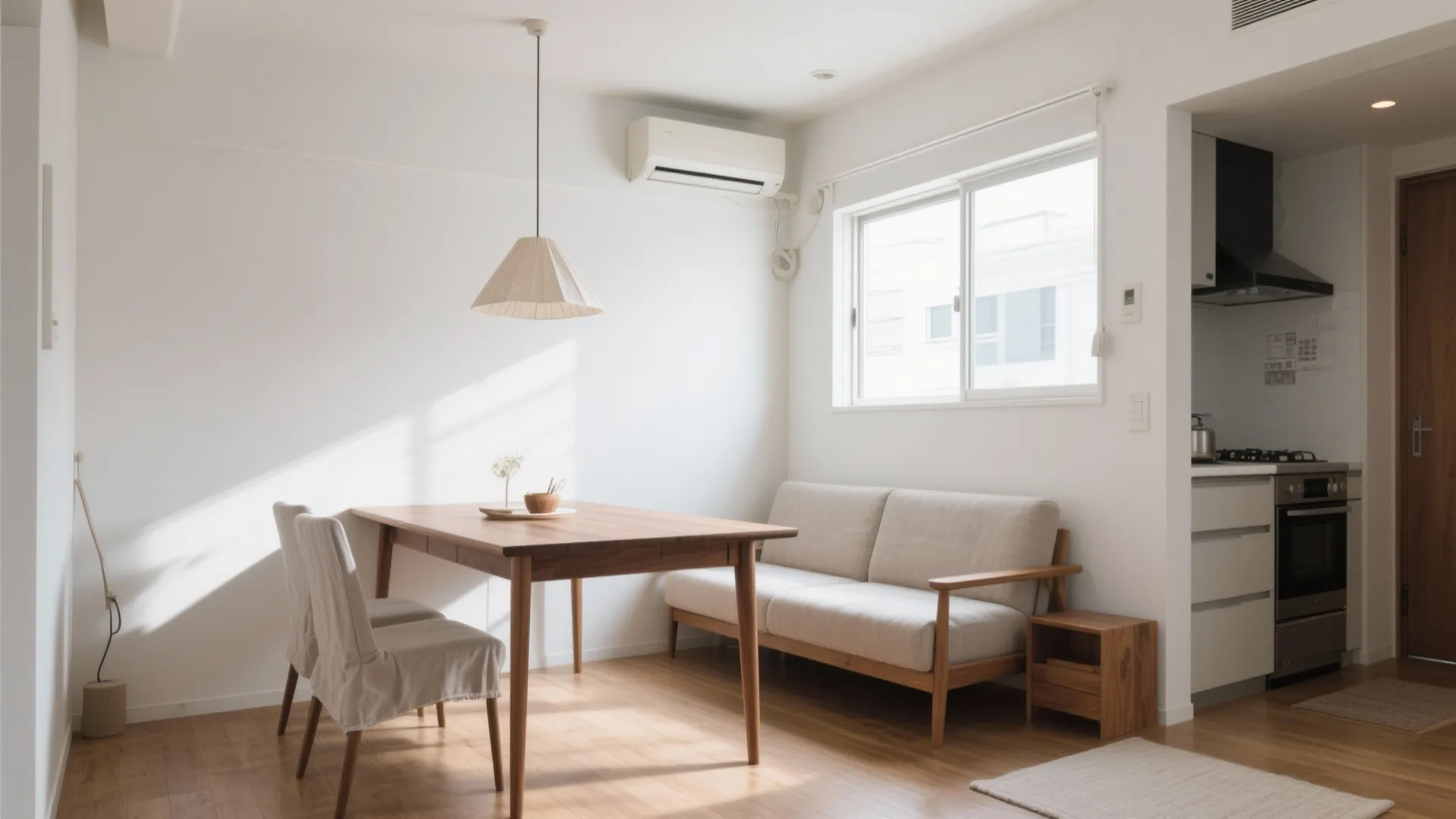 Tips 1: ブラウンを主役にした日式風格の配色で奥行きをつくる