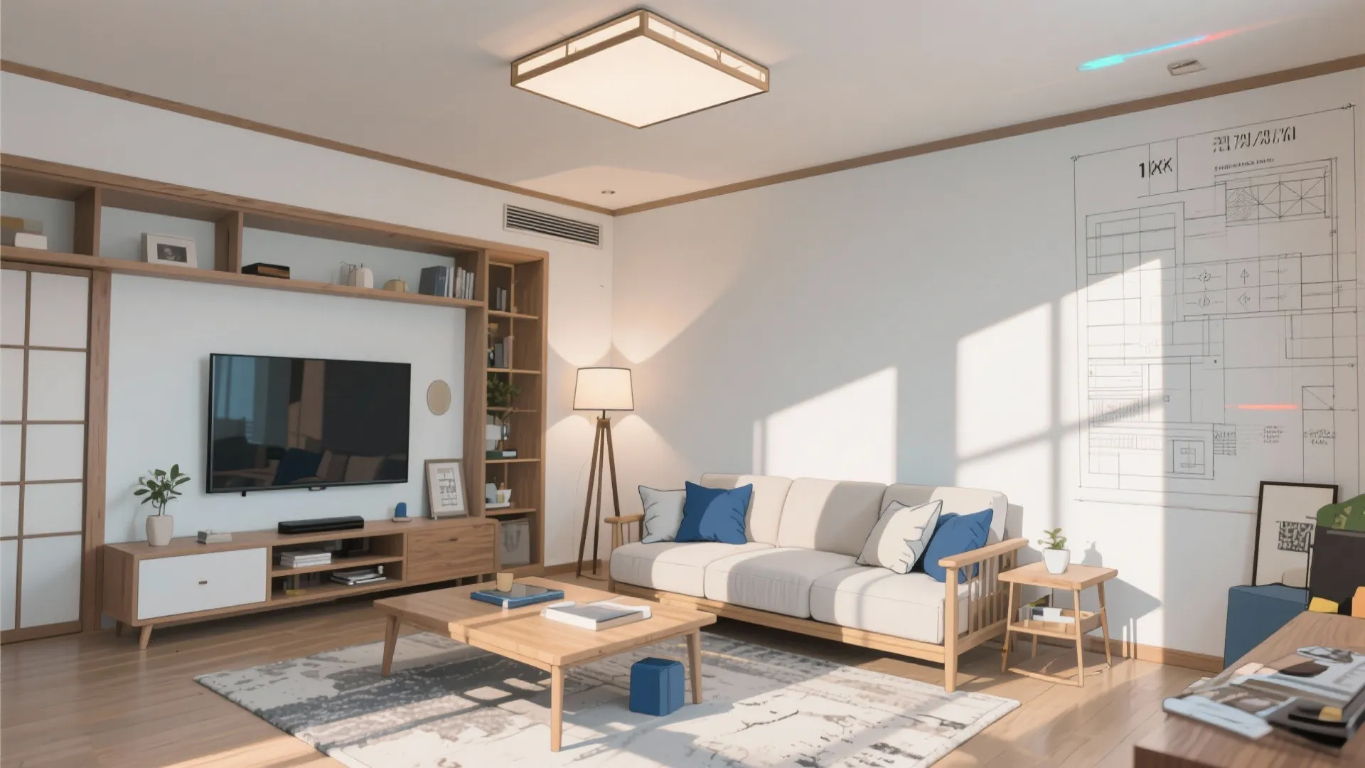 色と光は“70/20/10”で整える：日式配色の静けさ