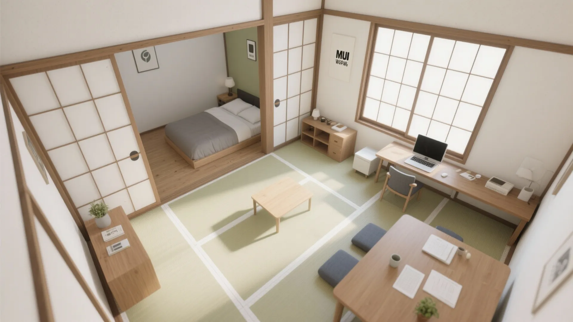 Tips 1: 9畳1Kはゾーニングが先、家具は後（東京小戸型・動線計画）